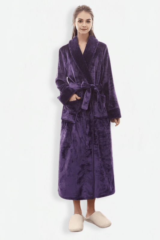 Peignoir femme / Brume Boréale Violet / M