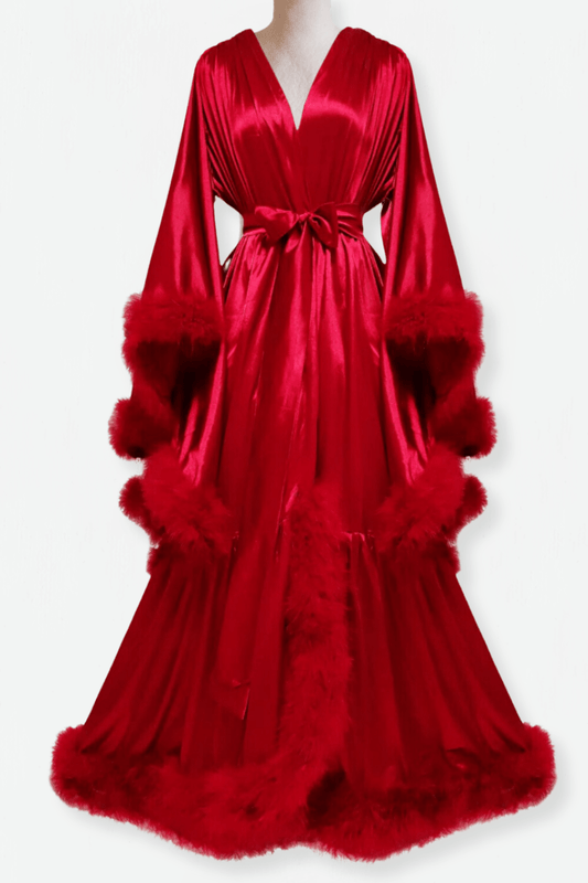 Peignoir Femme / La Luxury Rouge