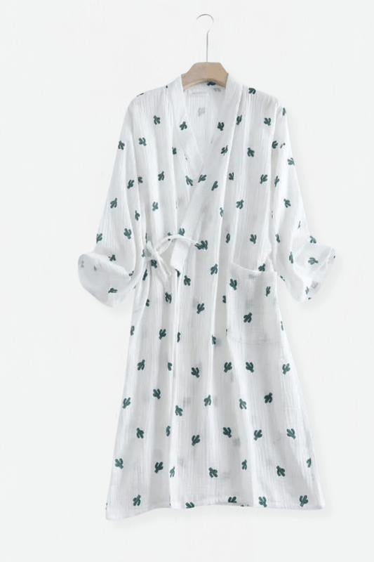 Peignoir Femme / Le Cactus Blanc