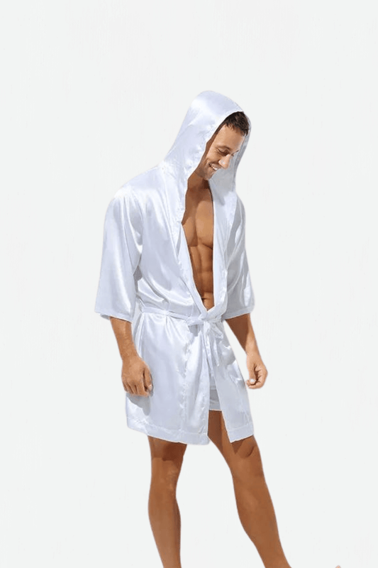 Peignoir Homme / Le Boxeur Blanc M / Blanc